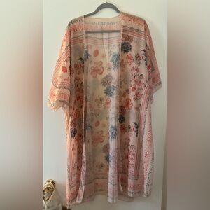 Floral Kimono/Kaftan NWOT